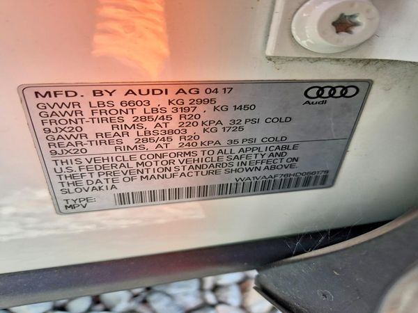 2017 AUDI Q7