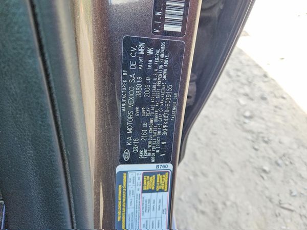 2017 KIA FORTE