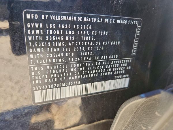 2024 VOLKSWAGEN TAOS