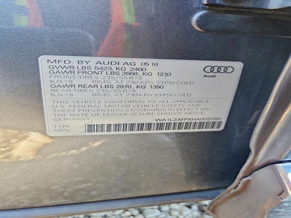 2017 AUDI Q5
