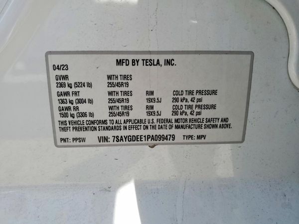 2023 TESLA MODEL Y