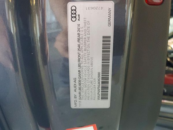 2018 AUDI S5