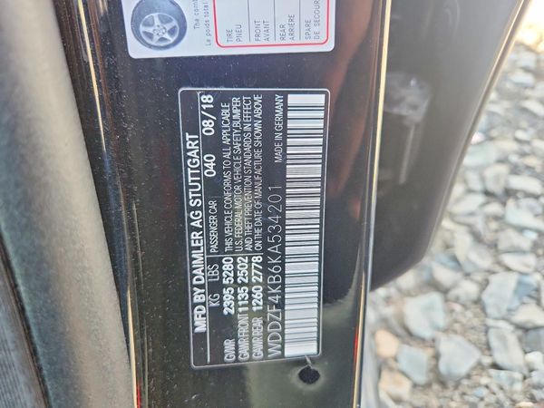 2019 MERCEDES-BENZ E