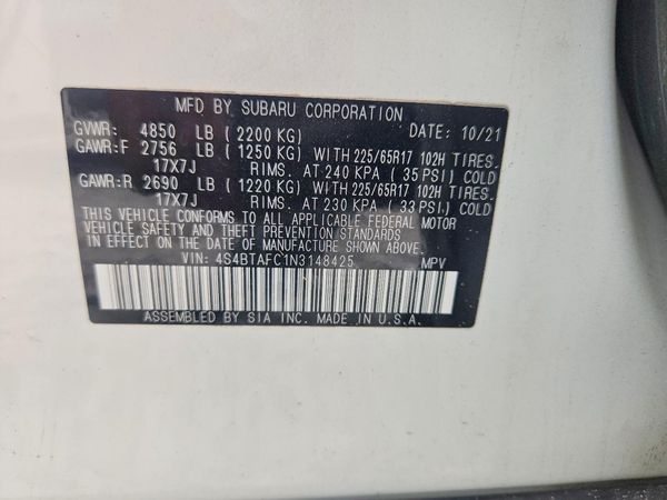 2022 SUBARU OUTBACK Premium