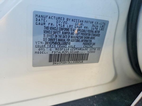 2020 NISSAN KICKS