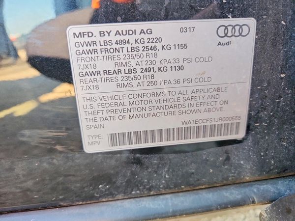 2018 AUDI Q3