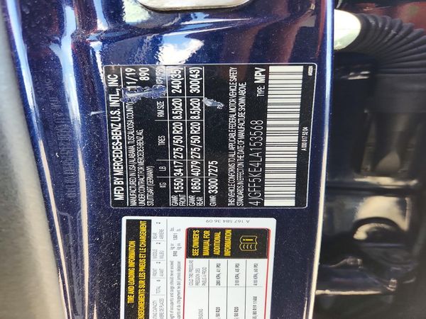 2020 MERCEDES-BENZ GLS