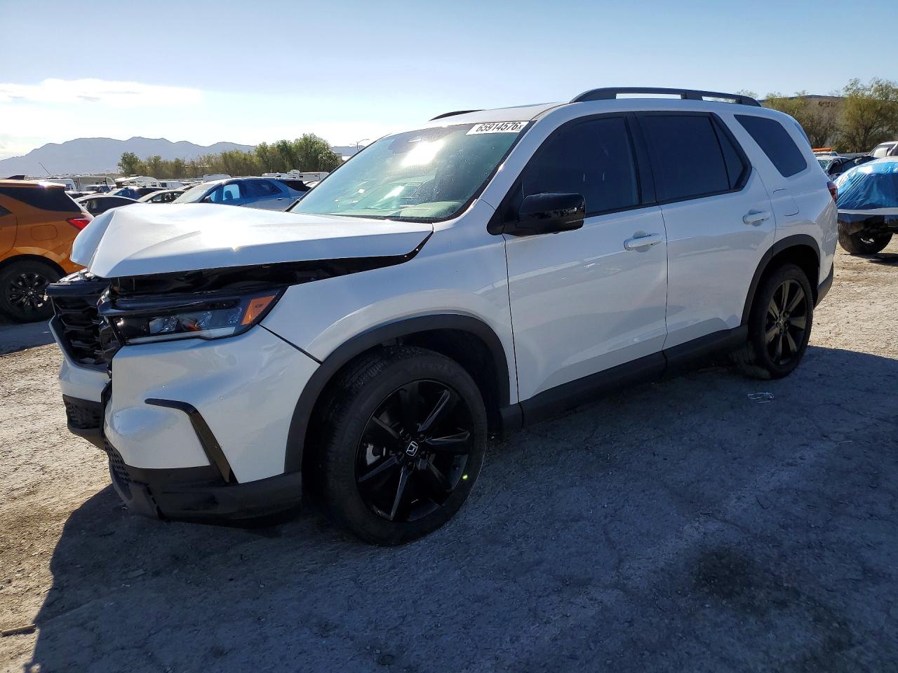 2025 HONDA PILOT BLACK EDITION — Front 3/4