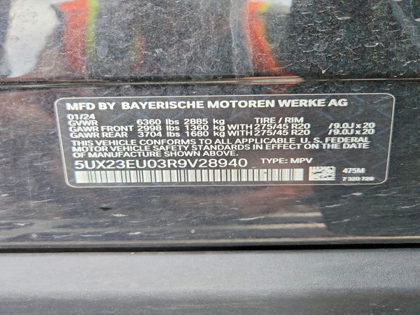 2024 BMW X5 xDrive40i