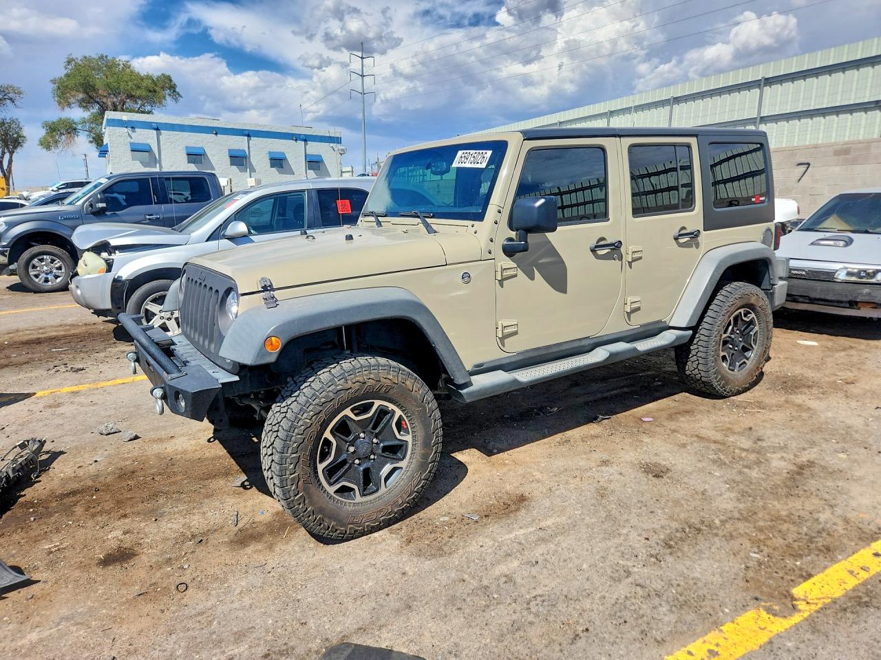 2017 JEEP WRANGLER UNLIMITED SPORT 4X4