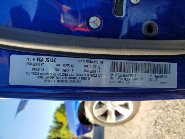 2019 DODGE CHALLENGER SXT