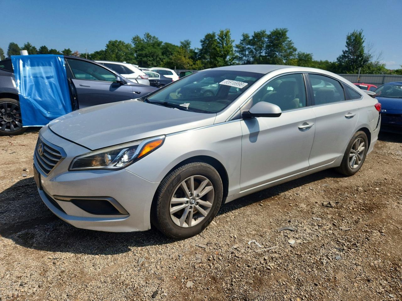 2017 HYUNDAI SONATA SE, Eco — Front 3/4