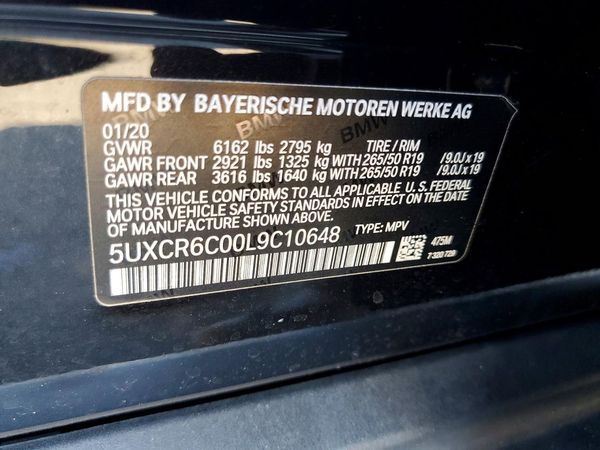 2020 BMW X5 xDrive40i