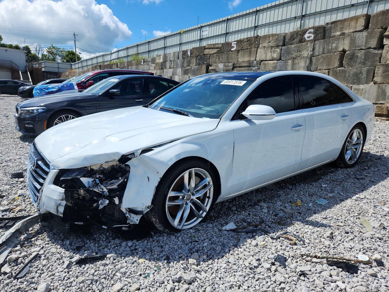 2015 AUDI A8 L — Front 3/4