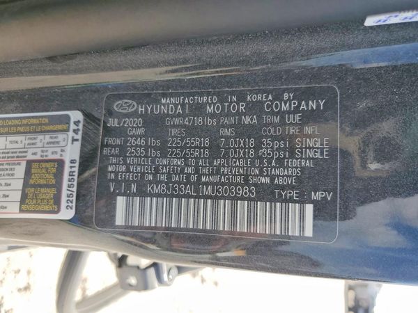 2021 HYUNDAI TUCSON