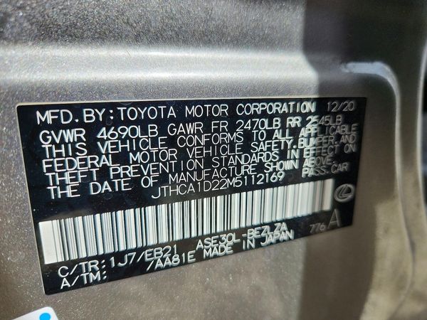 2021 LEXUS IS 300 Comfort