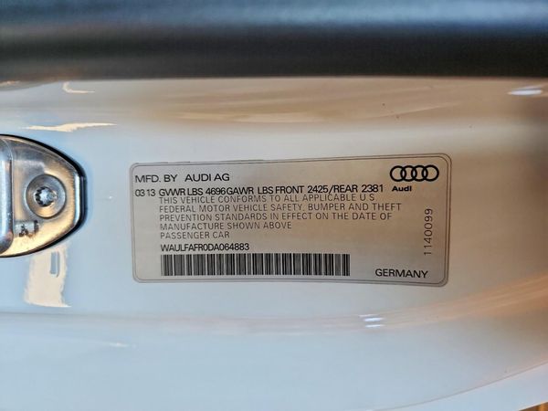 2013 AUDI A5 quattro Premium Plus