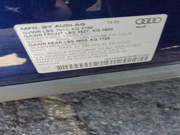 2021 AUDI E-TRON