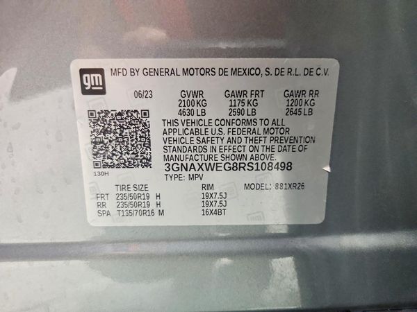 2024 CHEVROLET EQUINOX RS