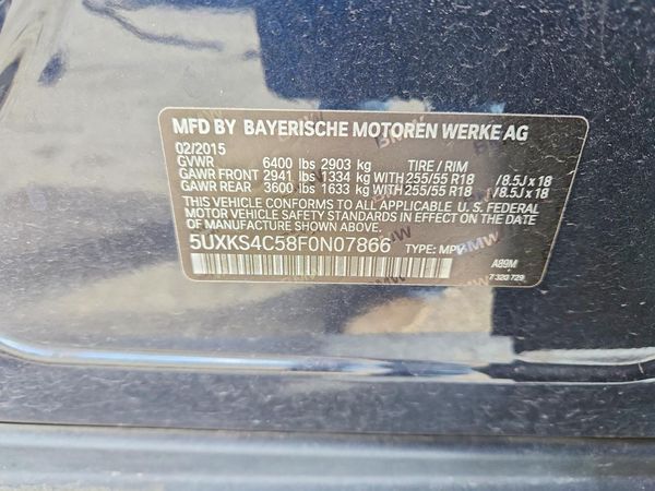 2015 BMW X5 xDrive35d