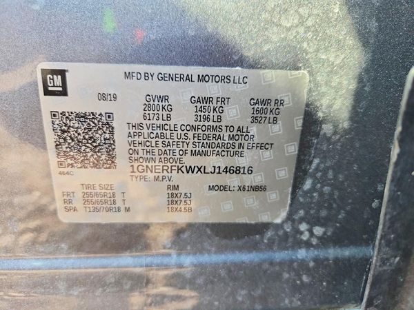 2020 CHEVROLET TRAVERSE LS