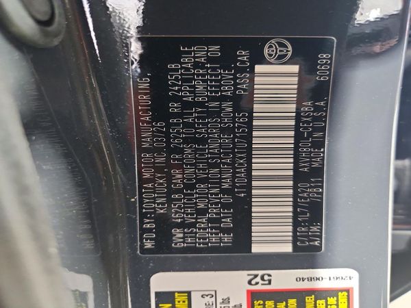 2026 TOYOTA CAMRY