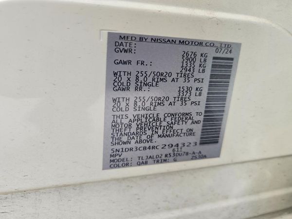 2024 NISSAN PATHFINDER