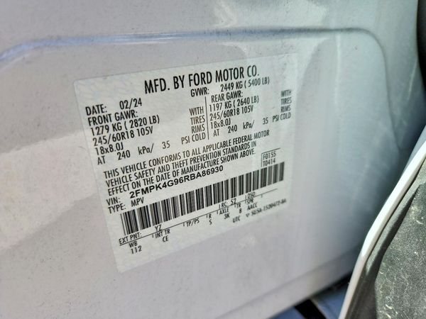 2024 FORD EDGE SE