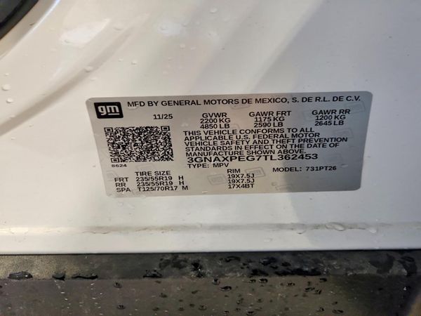 2026 CHEVROLET EQUINOX 2LT