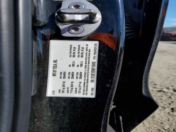 2019 TESLA MODEL 3