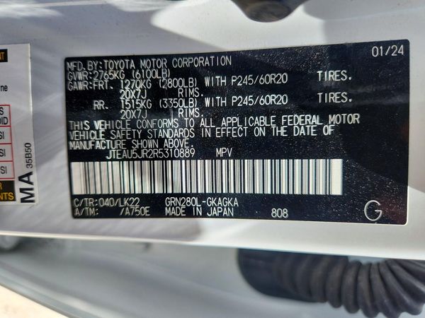 2024 TOYOTA 4RUNNER TRD Sport