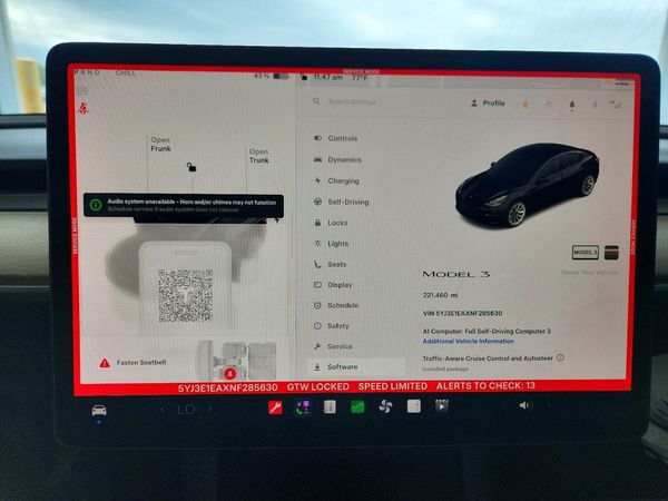 2022 TESLA MODEL 3