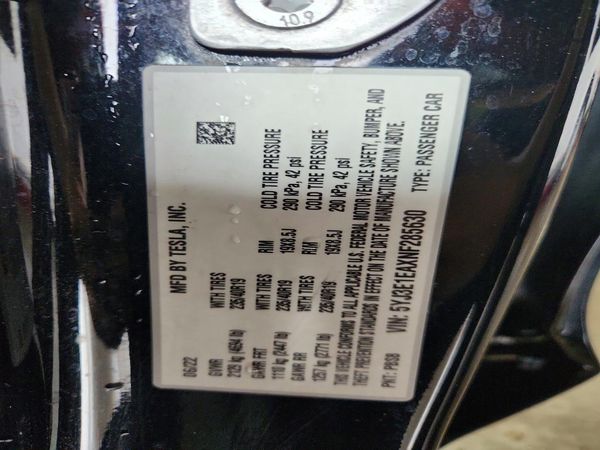 2022 TESLA MODEL 3