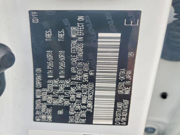 2019 LEXUS GX 460 Base