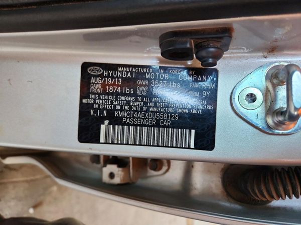 2013 HYUNDAI ACCENT GLS, GS