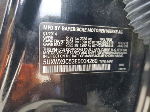 2014 BMW X3