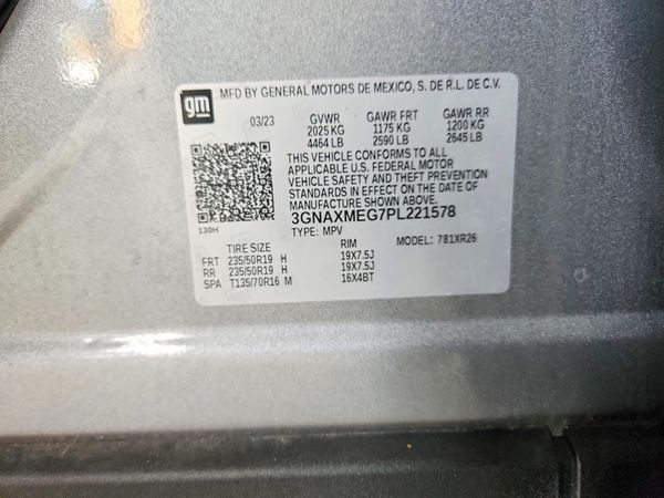 2023 CHEVROLET EQUINOX RS (3LT)