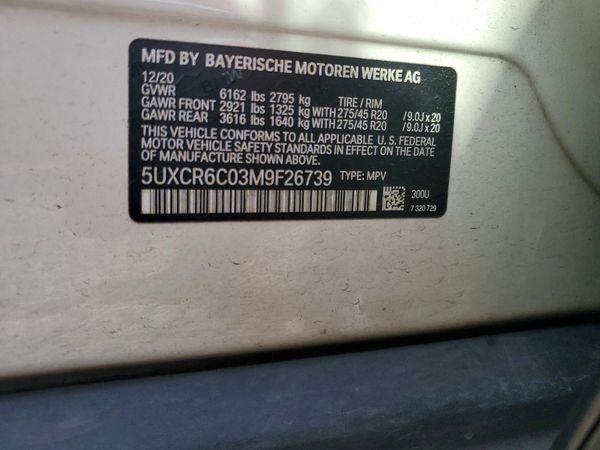 2021 BMW X5 xDrive40i