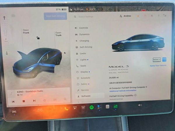 2025 TESLA MODEL 3