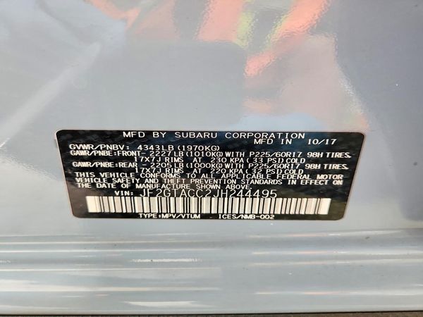 2018 SUBARU CROSSTREK
