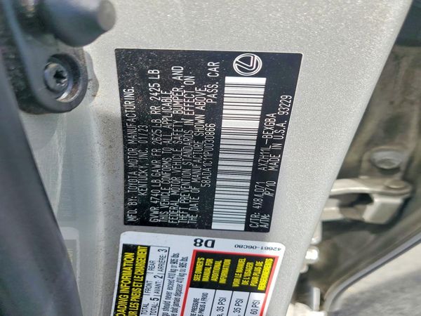 2023 LEXUS ES