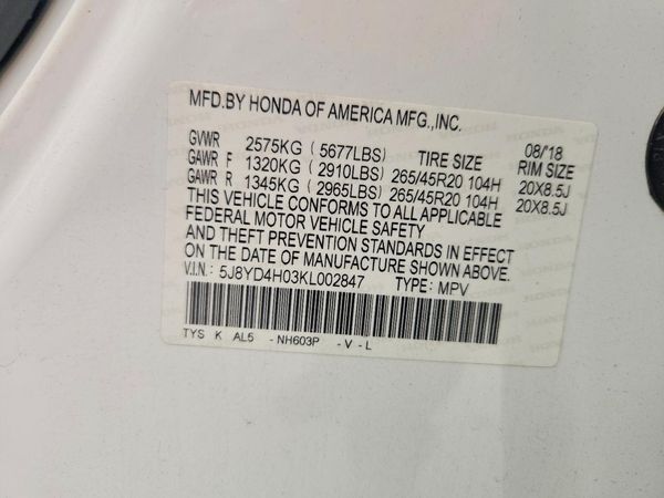 2019 ACURA MDX SH-AWD A-SPEC