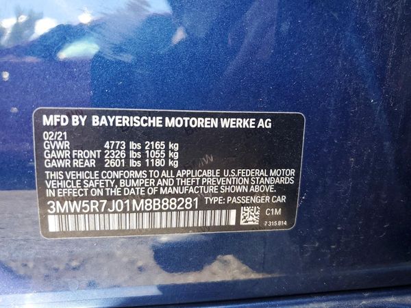 2021 BMW 330XI