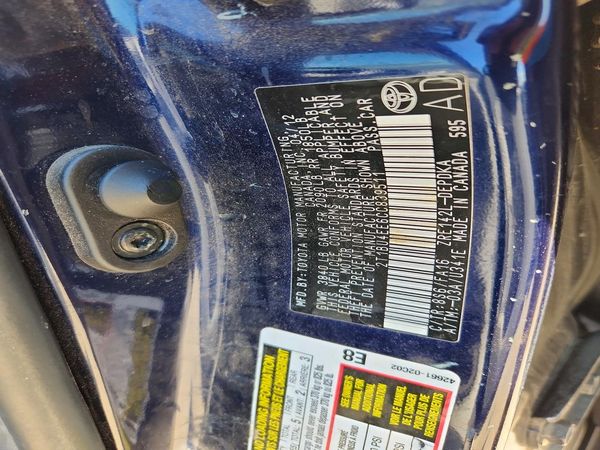 2012 TOYOTA COROLLA