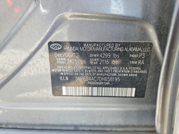2013 HYUNDAI SONATA GLS/ GLS Popular