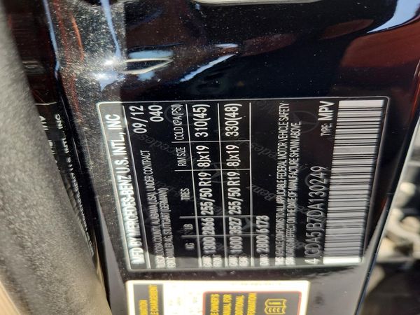 2013 MERCEDES-BENZ ML ML350