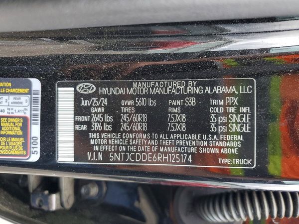 2024 HYUNDAI SANTA CRUZ