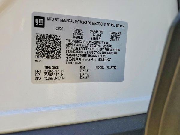 2026 CHEVROLET EQUINOX 1LT