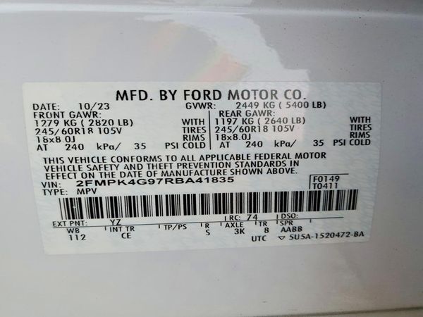 2024 FORD EDGE