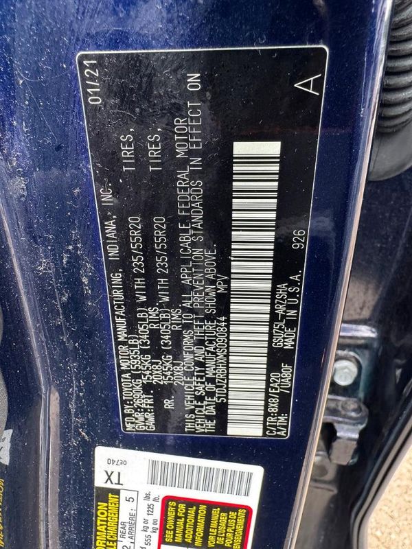 2021 TOYOTA HIGHLANDER XSE Nav & JBL